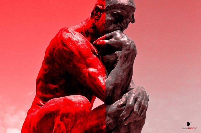 il-pensatore italo red italo